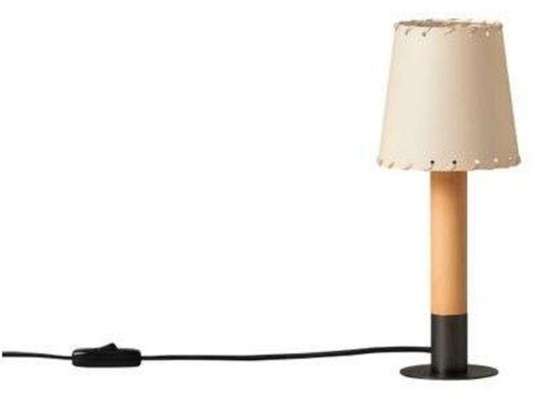 Básica Mínima Asztali Lámpa Beige/Bronze - Santa & Cole