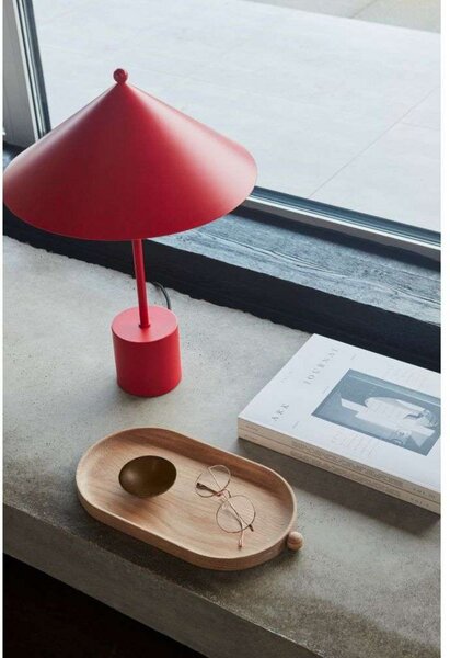 Asztali lámpa OYOY Living Design, Kasa, Piros, Nappali, Fém, Skandináv