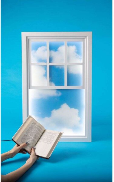 Window 3 Fali Lámpa/Állólámpa White/Light Blue- Seletti