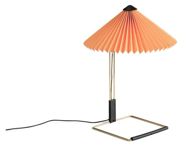 Asztali lámpa HAY, dimmable, Narancs, Nappali, Szövet / Textília