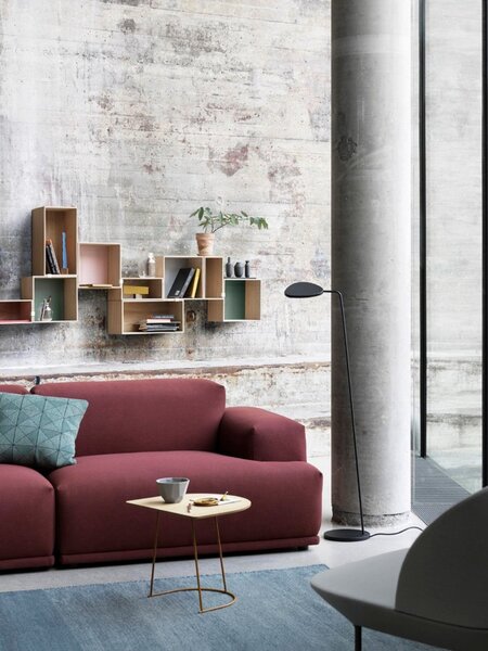 Állólámpa Muuto, dimmable, Fehér, Nappali, Alumínium