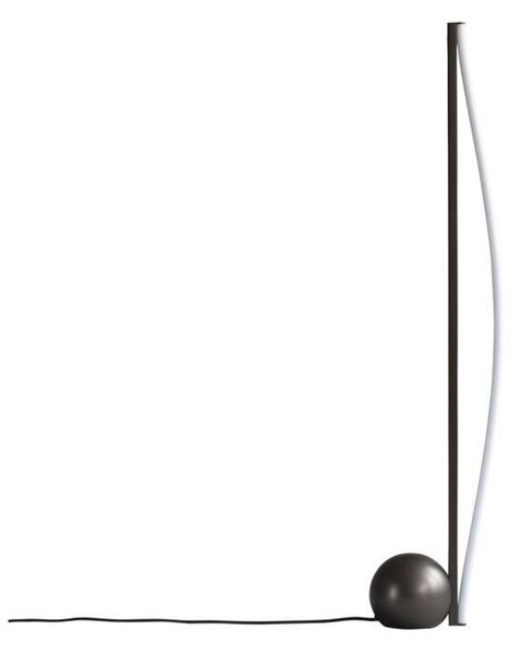 Állólámpa 101 COPENHAGEN, dimmable, Bronz / Öreg Sárgaréz, Nappali, Alumínium
