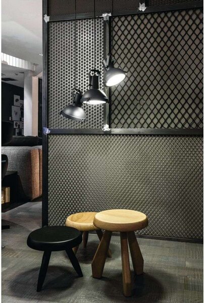 Függőlámpa Nemo Lighting, Kék, Konyha, Alumínium, Indusztriális dizájn