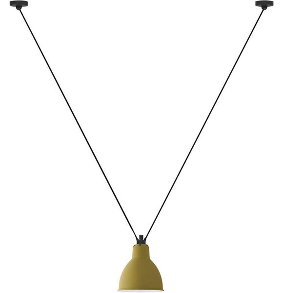 Függőlámpa Lampe Gras, Sárga, Nappali, Fém