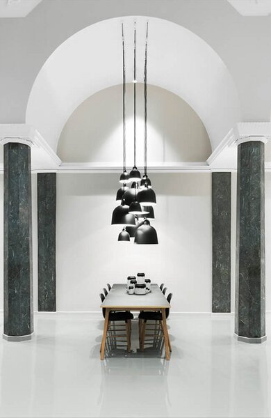 Függőlámpa Normann Copenhagen, Fekete, Nappali, Alumínium