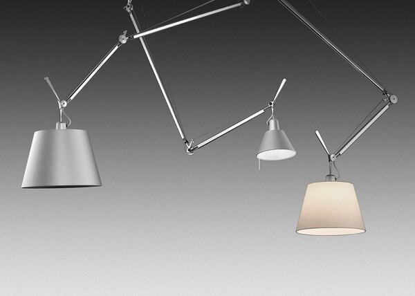 Tolomeo Decentrata Függőlámpa ø360 Grey - Artemide