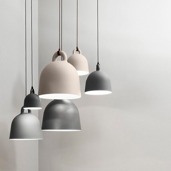 Függőlámpa Normann Copenhagen, Fehér, Nappali, Alumínium