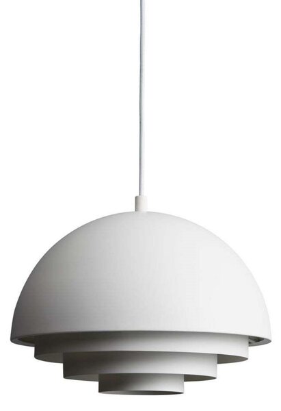 Függőlámpa Warm Nordic, Milieu Colour, dimmable, Fehér, Nappali, Fém, Skandináv