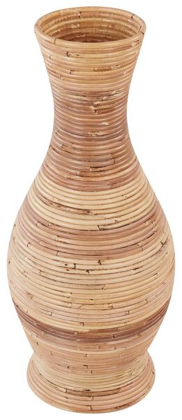 Dekor váza TRINISA Rattan 70 cm Természetes