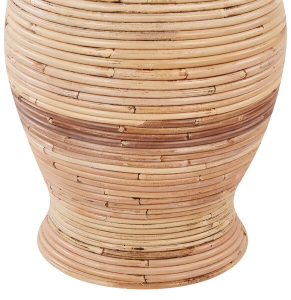 Dekor váza TRINISA Rattan 70 cm Természetes