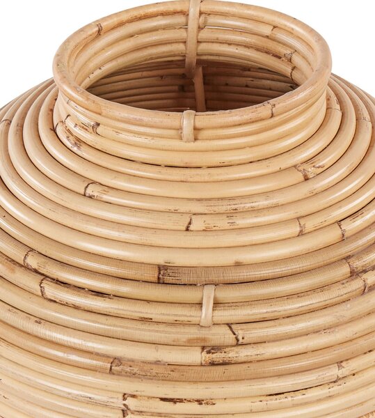 Dekor váza ELATIA Rattan 70 cm Természetes