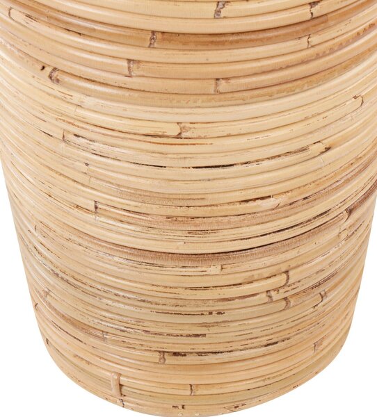 Dekor váza ELATIA Rattan 70 cm Természetes