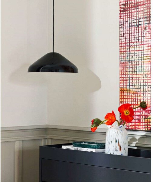 Függőlámpa HAY, dimmable, Fekete, Nappali, Fém
