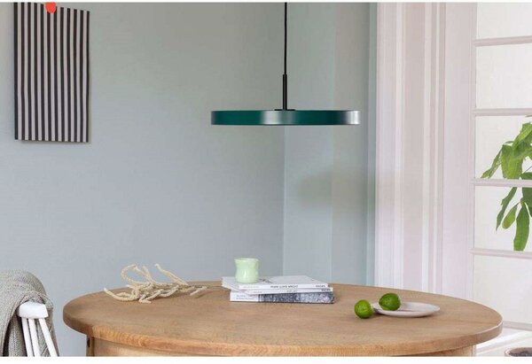 Asteria Medium LED lógó lámpa, sötét szürke, Ø 43 cm