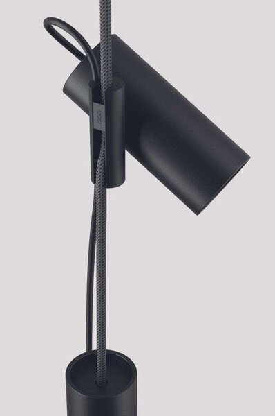Cima Függőlámpa/Állólámpa Matt Black/Silver