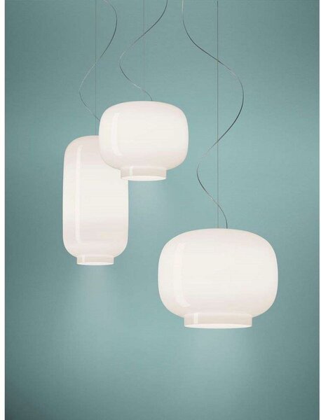 Függőlámpa Foscarini, dimmable, Fehér, Étkező, Üveg