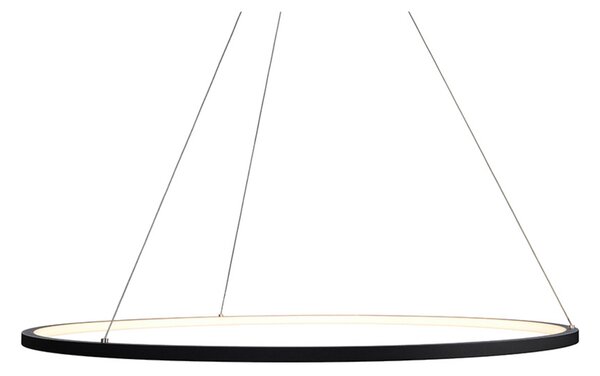 Gloria LED Függőlámpá Ø80 Slim Fekete - Antidark