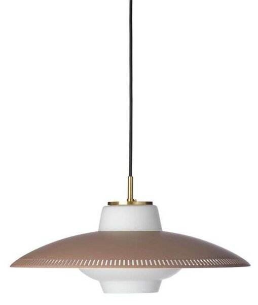 Függőlámpa Warm Nordic, Opal Shade, dimmable, Barna / Rozsdabarna, Étkező, Fém, Skandináv