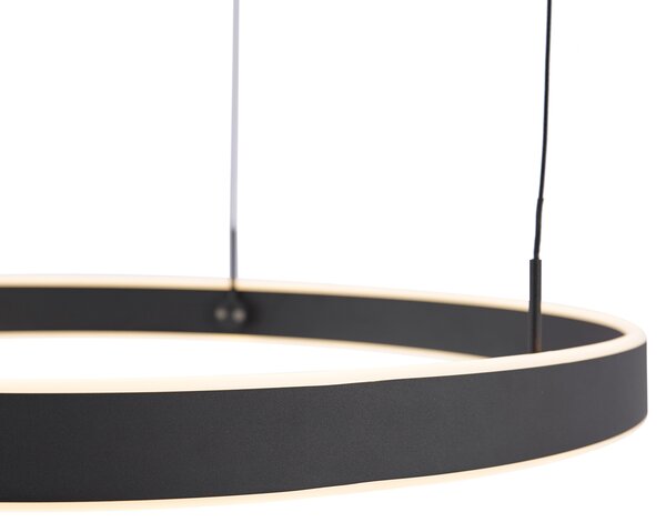 Design függőlámpa fekete 3 lépésben dimmelhető - Titmus