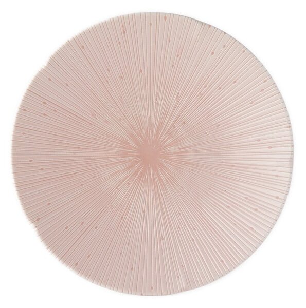 Rózsaszín kerámia tányér ø 24 cm ICE PINK - MIJ