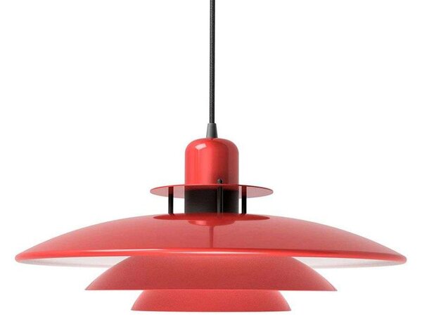 Primus I Függőlámpa Ø43 Glossy Red/Matt Black - Belid