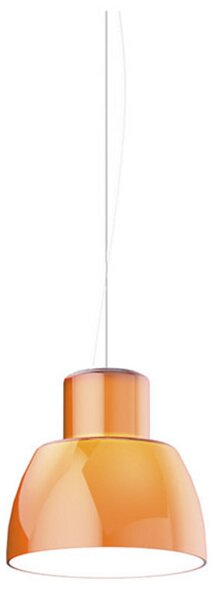 Függőlámpa Nemo Lighting, dimmable, Narancs, Nappali, Üveg
