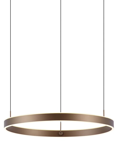 Design függőlámpa sötét bronz 3 lépésben dimmelhető - Titmus