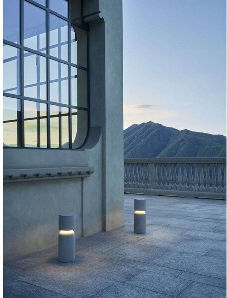Kültéri Lámpa Luceplan, dimmable, Szürke, Terasz, Beton