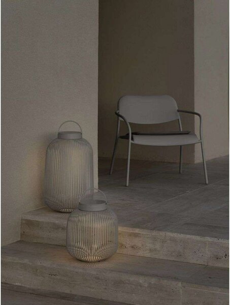 Kültéri Lámpa Blomus, dimmable, Szürke, Terasz, Alumínium