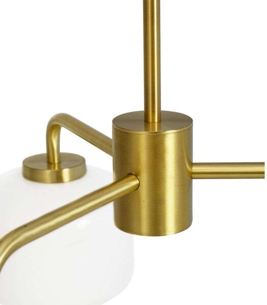 Csillárok Dyberg Larsen, Arp 3, dimmable, Arany / Sárgaréz, Nappali, Fém, Skandináv