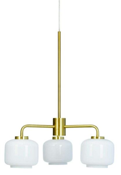 Csillárok Dyberg Larsen, Arp 3, dimmable, Arany / Sárgaréz, Nappali, Fém, Skandináv