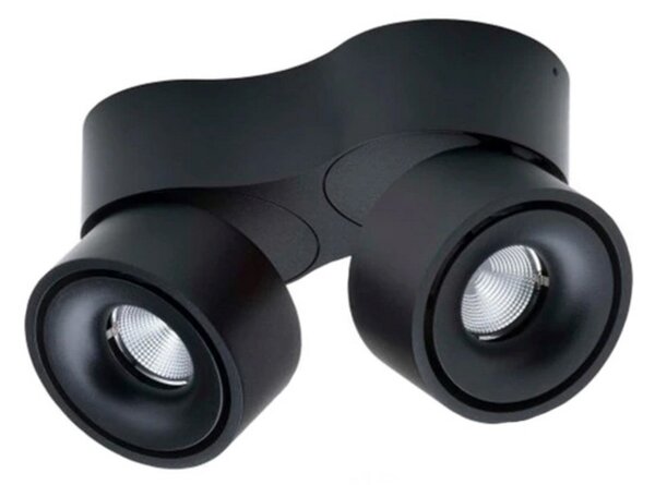 Mennyezeti Lámpa ANTIDARK, dimmable, Fekete, Nappali, Alumínium