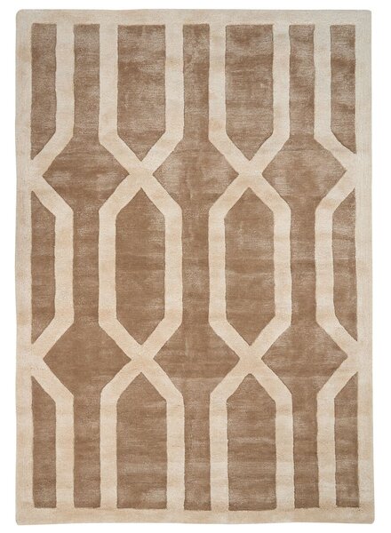 Barna és bézs szőnyeg 160 x 230 cm MAHRIN