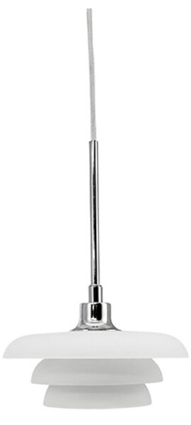 Függőlámpa Dyberg Larsen, Ava, dimmable, Fehér, Nappali, Üveg, Modern