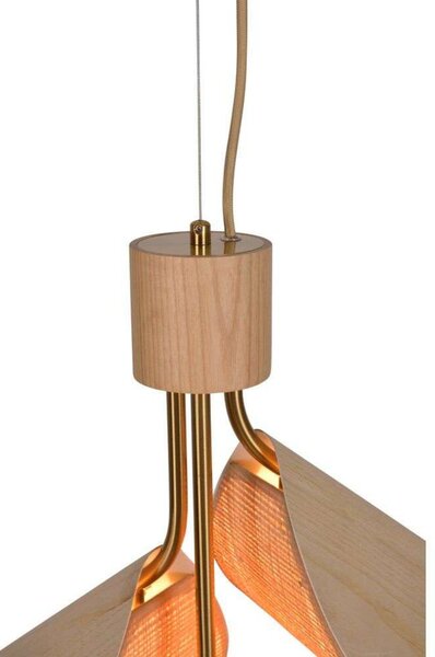 Függőlámpa Forestier, Lys, dimmable, Fa, Nappali, Egyéb, Dizájn