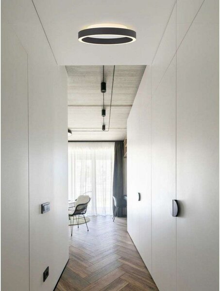 Mennyezeti Lámpa Halo Design, dimmable, Fehér, Hálószoba, Műanyag
