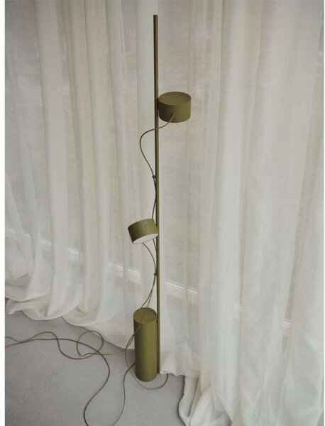 Állólámpa Muuto, dimmable, Barna / Rozsdabarna, Nappali, Fém