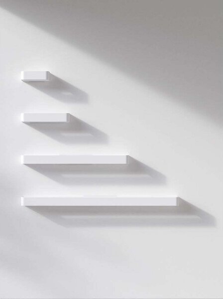 Fali Lámpa Rotaliana, dimmable, Fehér, Nappali, Alumínium