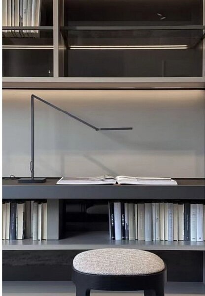 Asztali lámpa Nemo Lighting, dimmable, Fekete, Dolgozószoba / iroda, Alumínium