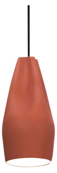Pleat Box 13 Függőlámpa E27 Terracotta/Fehér - Marset