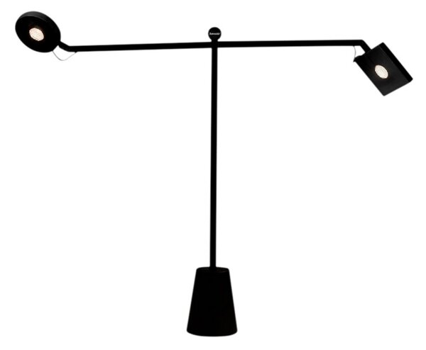 Asztali lámpa Artemide, Fekete, Nappali, Alumínium