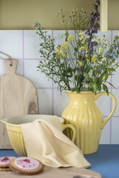 IB Laursen MYNTE LEMONADE sárga kerámia kelesztőtál