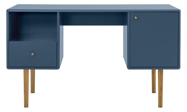Kék íróasztal 130x50 cm Color Living - Tom Tailor for Tenzo