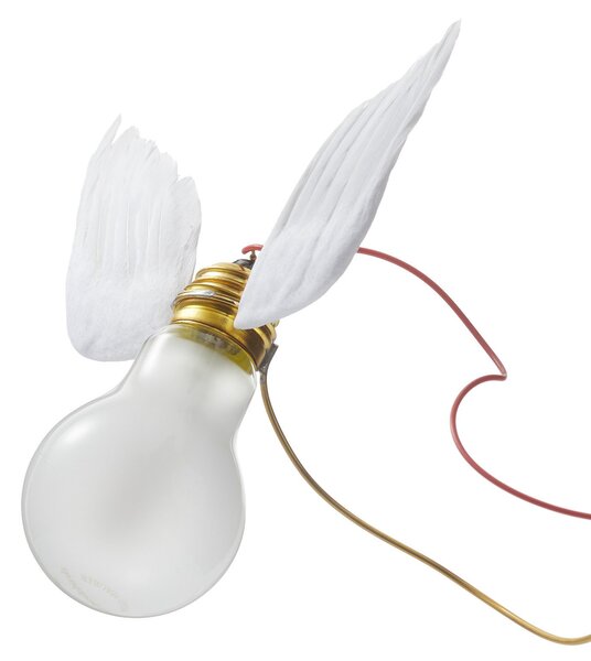 Fali Lámpa Ingo Maurer, Lucellino NT, dimmable, Fehér, Nappali, Dizájn