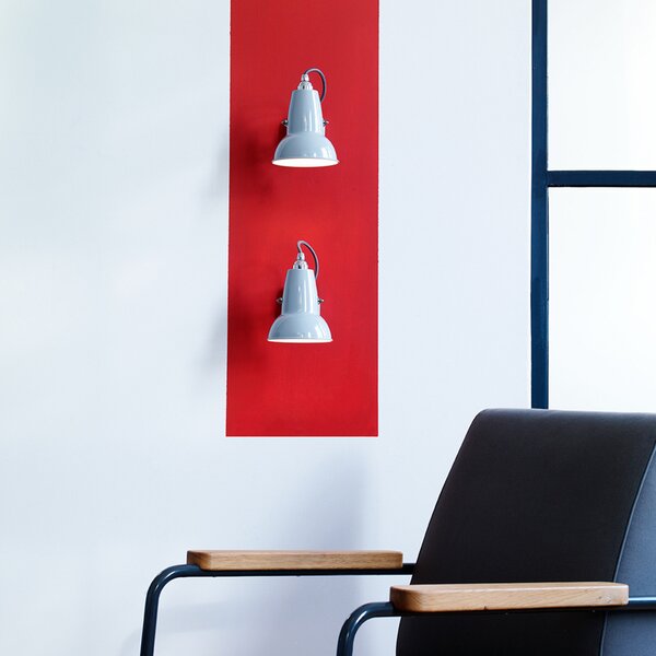 Fali Lámpa Anglepoise, Original 1227, Szürke, Nappali, Fém, Indusztriális dizájn