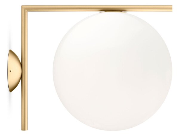Fali Lámpa FLOS, IC C/W2, dimmable, Arany / Sárgaréz, Nappali, Fém, Dizájn