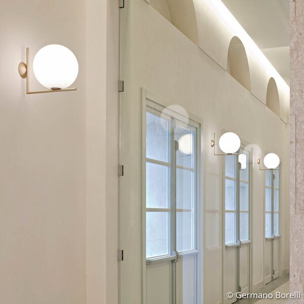 Fali Lámpa FLOS, IC C/W2, dimmable, Arany / Sárgaréz, Nappali, Fém, Dizájn