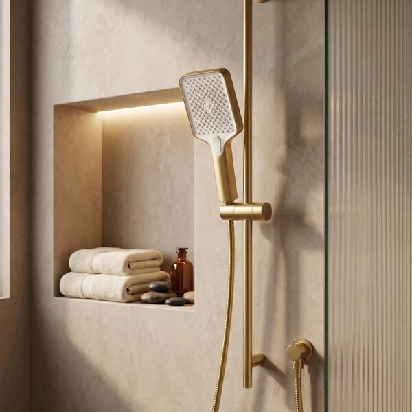 Zuhanyfej Rea JS-031 BRUSH GOLD