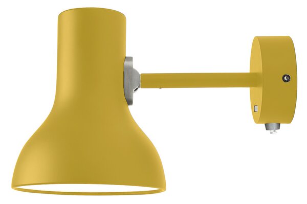 Fali Lámpa Anglepoise, Type 75 Mini, dimmable, Sárga, Nappali, Fém, Dizájn