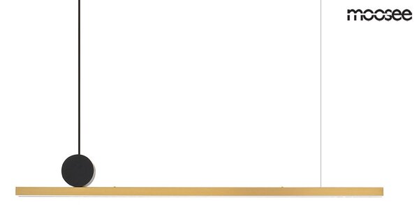 Moosee WAND 80 LED Függőlámpa Arany Alumínium